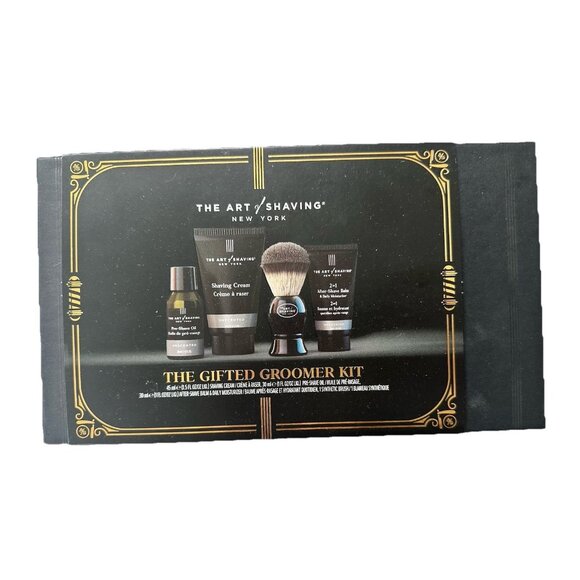 The Art of Shaving Unscented 4-Piece The Gifted Groomer Kit NIB Gift Set - Picture 1 of 3